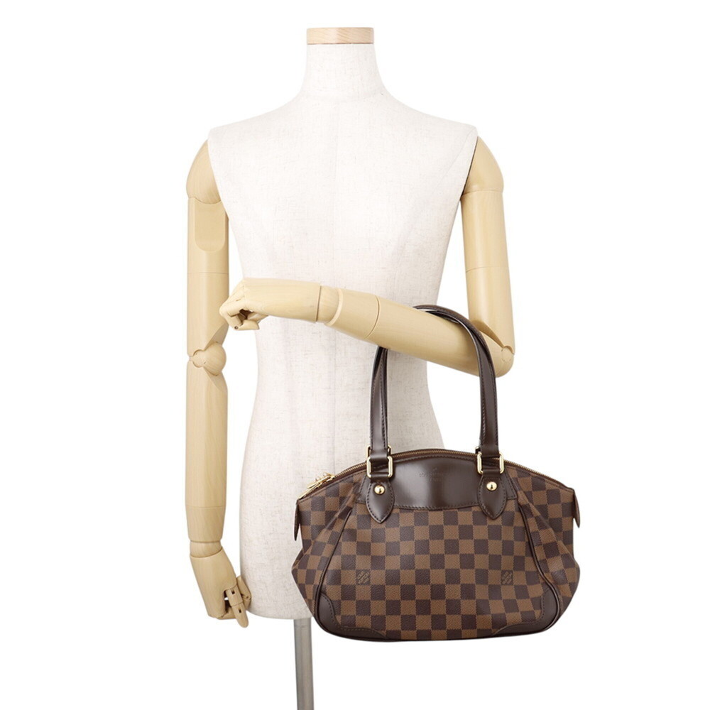 Louis Vuitton Damier Ebene Verona PM Handbag N41117 LOUIS VUITTON 2-way Shoul... - Picture 4 of 16